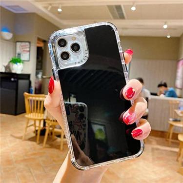 Imagem de Capa para telefone de dupla camada Candy Color para iPhone 13 12Pro 12Mini 11 11Pro Max XR X Max 7 8 Plus SE 2020 Capa Traseira, T8, Para iPhone 13