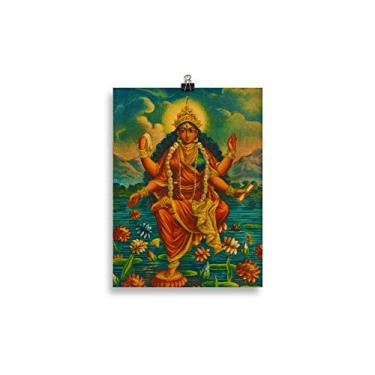Imagem de Pôster de papel fosco aprimorado Rubino Yoga Zen Goddess (cm)
