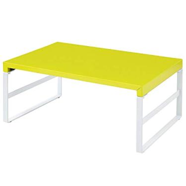 Imagem de Suporte de mesa LIHIT LAB, suporte de aço resistente para laptop/monitor de computador, 25 x 39 x 16 cm, amarelo verde (A7331-6)