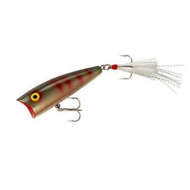Imagem de Rebel Isca de pesca Pop-R Topwater Popper, Green Perch, Pro Pop-R Plus (1/4 oz), 6,3 cm