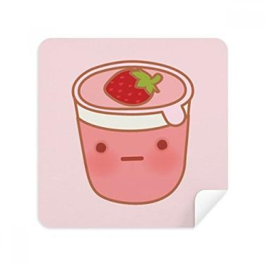 Imagem de Máscara Facial Expression com tecido de camurça para sorvete de morango, pacote com 2