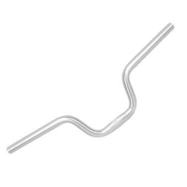 Imagem de Generic Guiador de Bicicleta Dobrável Liga de Alumínio 25,4 Mm Braçadeira Acessórios de Ciclismo, Prata H120mm
