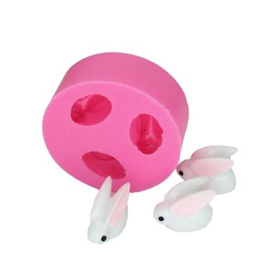 Imagem de Molde De Silicone Páscoa, Coelhos