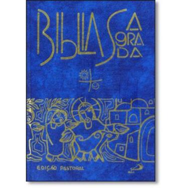 Imagem de Bíblia Sagrada - Edição Pastoral - Grande Azul