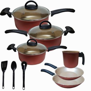 Imagem de Conjunto Teflon Antiaderente 9 Peças