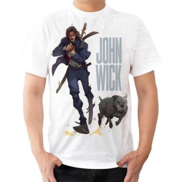 Imagem de Camisa Camiseta Personalizada John Wick Ação Filme 7 - Estilo Kraken
