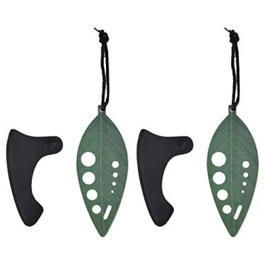 Imagem de Removedor de ervas, verde 9 furos, ferramenta de descascamento de folhas de ervas de cozinha de aço inoxidável, terno de descascador de ervas de metal para couve, couve, tomilho, manjericão, descascad