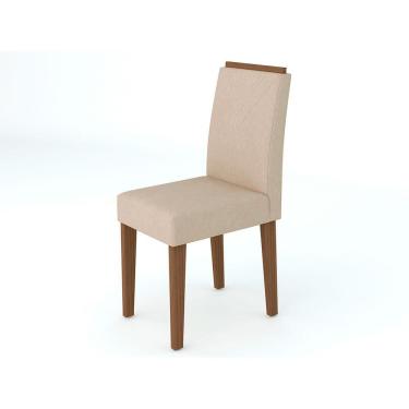 Imagem de Conjunto 2 Cadeiras Para Sala de Jantar em MDF Flor