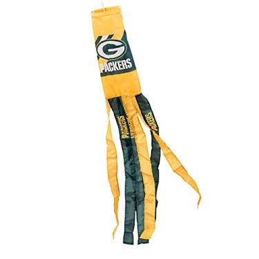 Imagem de WinCraft Windsock da Equipe Green Bay Packers, Verde, Decoração Externa