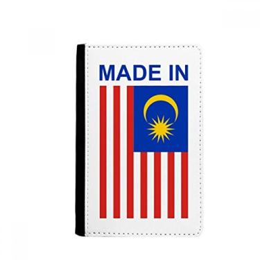 Imagem de Feito na Malásia Country Love Passaporte Titular Notecase Burse Capa Carteira Carteira Cartão, Multicolor