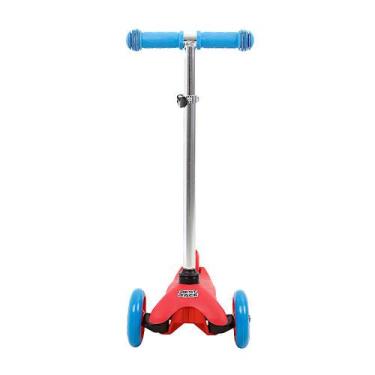 Imagem de Brinquedo Patinete 3 Rodas Vermelho E Azul Best Race Radical - Bbr Toy