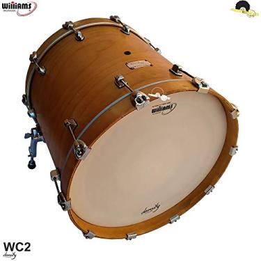 Imagem de Pele para bumbo - Williams WC2 Filme duplo coated 22"