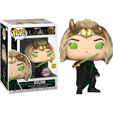 Imagem de Funko Pop Marvel Loki Sylvie 897 SPECIAL EDITION GLOWS IN THE DARK