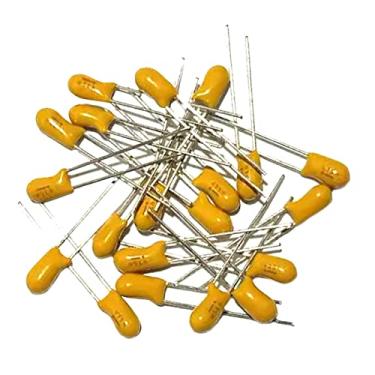 Imagem de Esquirla Conjunto de Capacitores de Tântalo 20 Peças 25V 4,7uf