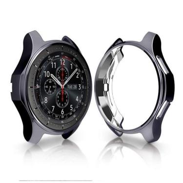Imagem de Capa Protetora Bumper Case compatível com Samsung Galaxy Watch 46mm - Samsung Gear S3 Frontier-Unissex