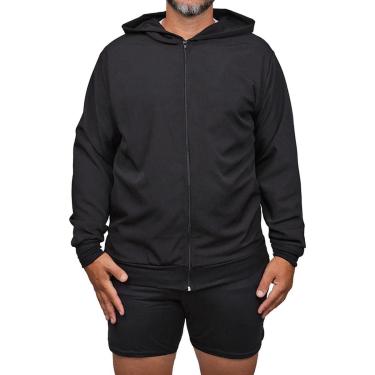 Imagem de Moletom Masculino Jaqueta Bomber Corta Vento Com Capuz-Masculino