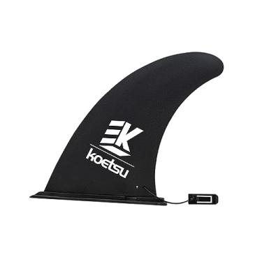 Imagem de Dynwave Barbatanas de prancha de surf stand up paddle board barbatana de cauda de surf leme de cauda de prancha de surf preto propulsor cauda de barbatana, 9 polegadas