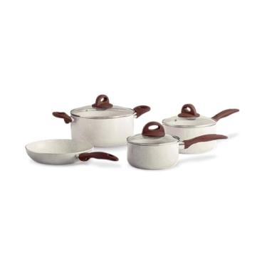 Imagem de Jogo de Panelas 4 Peças Ceramic Life Smart Plus Brinox - Vanilla