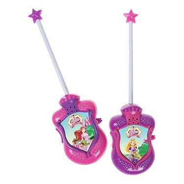 Imagem de Brinquedo Walkie Talkie Princesas Art Brink, Rosa