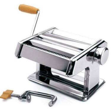 Imagem de Máquina De Macarrão Cilindro Aço Inox Massa Caseira Talharim