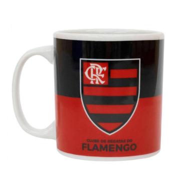 Imagem de Caneca De Porcelana Flamengo 320ml Oficial