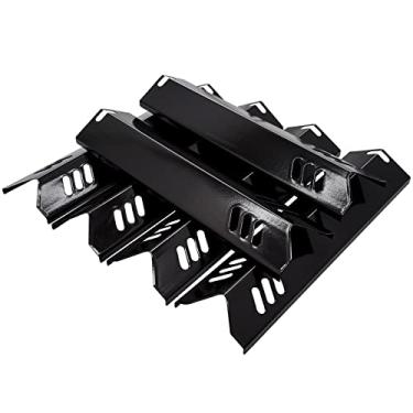 Imagem de Adviace Peças de reposição para churrasqueiras Dyna-Glo DGB610SSP DGH483CRP DGF493BNP DGF510SBP, placas térmicas de porcelana de 38 cm para uso ao ar livre Gourmet GR2205720-OG-00 GR2205723-OG-00,