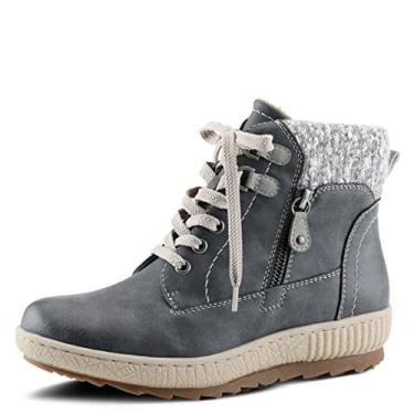 Imagem de Spring Step Botas Karlene Femininas, Cinza, 9.5-10