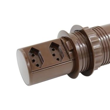 Imagem de Mini Totem POP 20-2 tomadas - Marrom