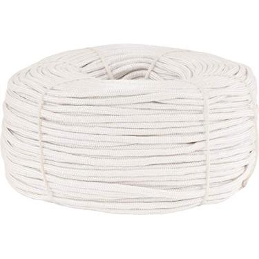 Imagem de Vonder, Corda Multifilamento Trançada 3,5 Mm X 169 M, Branca.