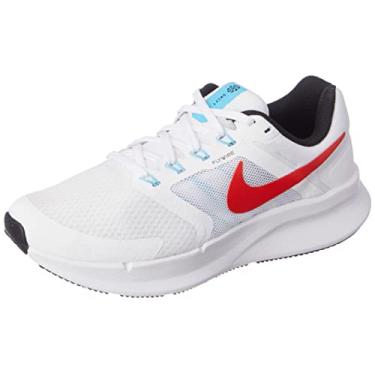 Imagem de Nike Tênis feminino Run Swift 3, Branco/vermelho picante - azul báltico e preto, 41 EU