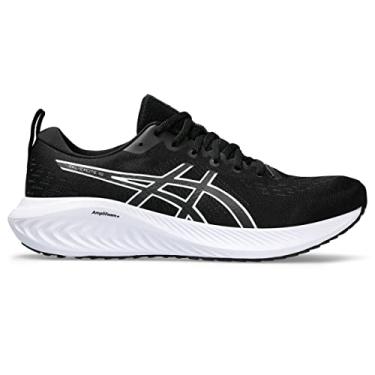 Imagem de ASICS Tênis de corrida masculino Gel-Excite 10, Preto/branco, 39