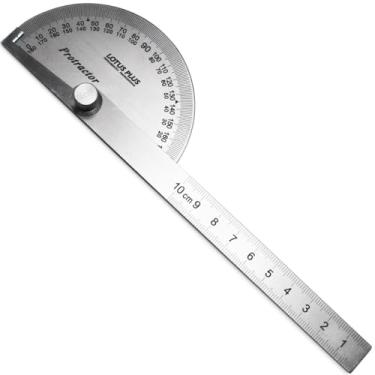 Imagem de Transferidor De Grau tipo Meia Lua Ângulo 180° Graus