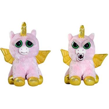 Imagem de Pelúcia Feisty Pets de 20,32 cm – Ali Cornball the Winged Unicorn