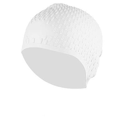 Imagem de Touca de Natação, Touca de Natação de Silicone Unissex, Chapéus de Natação Flexíveis à Prova D'água, para Homens, Mulheres, Adultos, Crianças, Toucas de Banho para Cabelos Longos