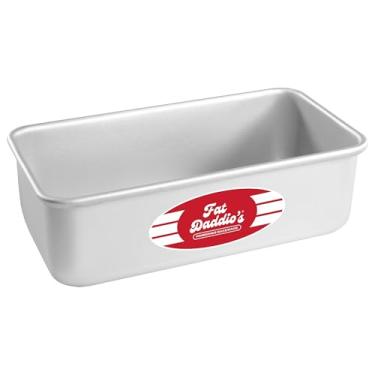 Imagem de Fat Daddio's Forma de pão de alumínio anodizado BP-5643, 23 x 12,7 x 6,3 cm