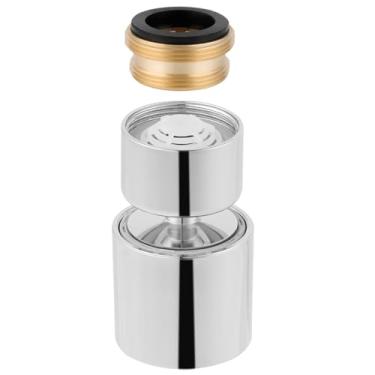 Imagem de Hibbent Aerador de torneira certificado NSF 61, certificação CUPC Aerador giratório de torneira de cozinha de 360 graus, 2 modos de pulverizador de fluxo extensor de torneira de economia de água -