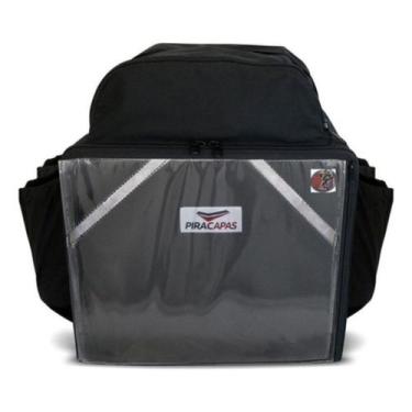 Imagem de Mochila Bag Motoboy Impermeável Reforçada Delivery Pizza - Piracapas