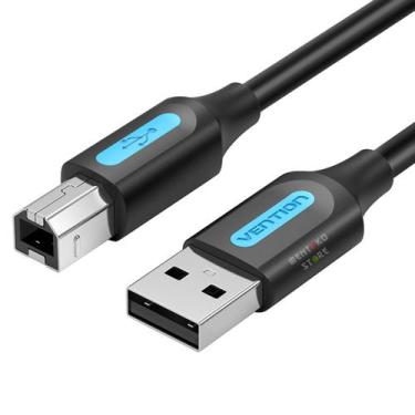 Imagem de Cabo USB B 2.0 Impressora Universal Premium Epson 2m Vention