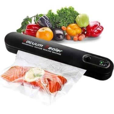 Imagem de Seladora Portátil de Alimentos A Vácuo  - Vacuum Sealer
