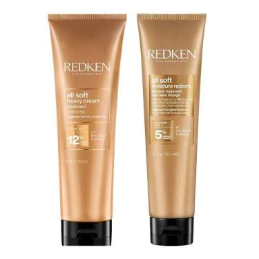 Imagem de Redken All Soft Kit  Máscara + Leave In, Kit