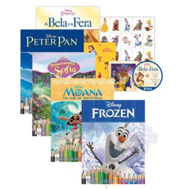 Imagem de Livro Colorir Gigante Para Colorir e Aprender Disney - Bicho Esperto