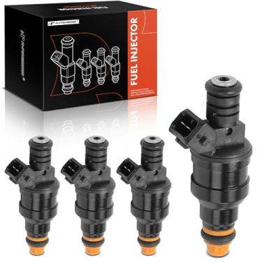 Imagem de A-Premium Conjunto de 4 injetores de combustível compatíveis com Dodge Grand Caravan, Charger, 600, Caravan, Daytona, Lancer, Shadow, Spirit & Chrysler Town & Country, Daytona, LeBaron, New Yorker &