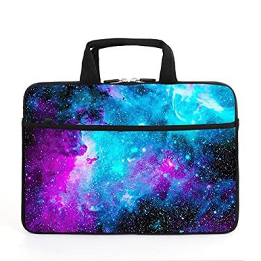 Imagem de AMARY Capa para laptop de 11 polegadas/12 polegadas/13,3 polegadas Chromebook capa Ultrabook capa para notebook bolsa mensageiro para tablet capa com alça bolso acessório (AMR13-04)