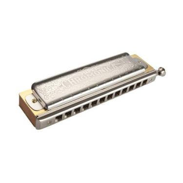 Imagem de Hohner Gaita cromática Super Chromonica, chave de C, aço inoxidável (270BX-C)