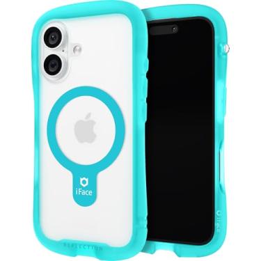 Imagem de iFace Capa compatível com iPhone 16 Plus [Reflection Neo MagSynq] (compatível com MagSafe) de vidro temperado, proteção contra choques, design exclusivo e resistente, capa transparente para celular