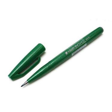 Imagem de Caneta Brush Sign Pen da Pentel / WX Gift, Verde