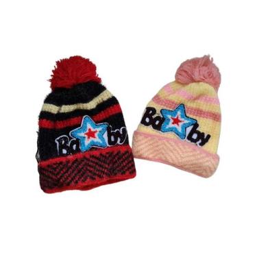 Imagem de kit 2 Toucas Gorro Infantil Forrada De Pelucia- menino - Lynx produçõe