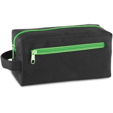 Imagem de Necessaire com Alça Personal TopGet, Preto, Verde