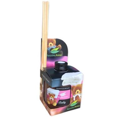 Imagem de Difusor de Ambiente Com 6 Varetas Aromatizador Bebe Menina - Amazonia 