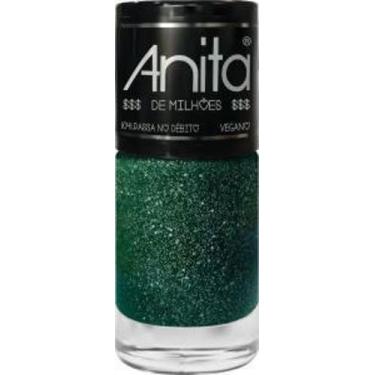 Imagem de Esmalte glitter de milhões passa no débito anita 10ml
